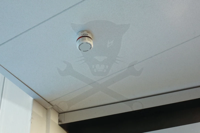 Miniatűr hordozható füstérzékelő - Laser