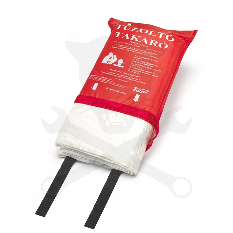 Tűzoltó takaró 1,8 x 1,8 m - 3,24 m2 - MSZ EN 1869:1998 -