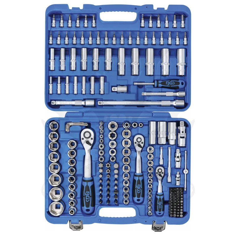 Szerszámkészlet 192 részes dugókulcs készlet 1/2"-3/8"-1/4" PRO TORQUE