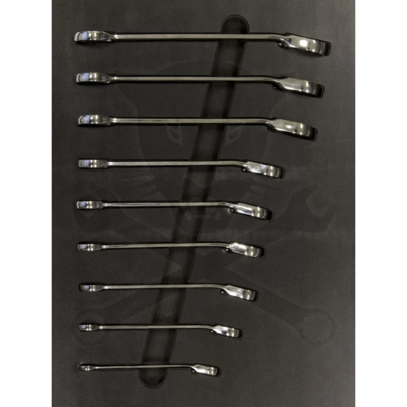 Szerszámos kocsi gyári-felszerelt 388 db-os 13 fiók TECH S. KÉK -