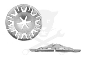 Hővédőlemez rögzítő készlet 50db D=32 mm Audi-Seat-Skoda-VW-Ford