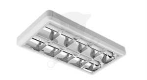 Lámpatest, fénycsöves LED 2x10 W - 850 lm / 4000K - 630mm ELMARK (260LEDOM)