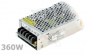 Tápegység LED szalaghoz 12V - 360W - ELMARK