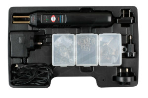 Műanyag elem tűzőgép akkumulátoros - Power tec