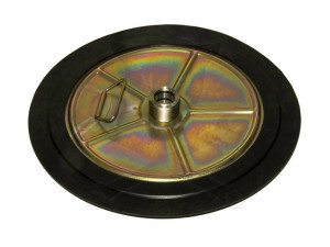 Zsírzópumpához követő lemez - 410 mm