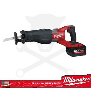 Orrfűrész, akkumulátoros M18 12Ah Li-Ion, kofferrel készlet- Milwau (M18 FSX-121C)