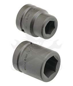 Légkulcsfej 1" 6 lapú normál 60-as Genius