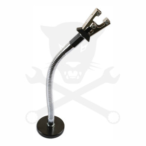 Szorítócsipesz, mágnestalpas, flexibilis szár -AT18