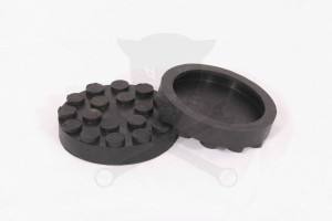 Gumipogácsa csápos emelőhöz 098/86 mm-es peremes pöttyös