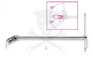 T-kulcs csuklós Beta 07-es (952/7)