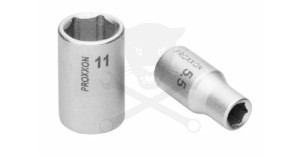 Dugókulcs - crowafej 1/4" 6 lap normál 4 mm Proxxon