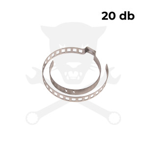 Féltengely gumiharang bilincs készlet 7 mm x 245 mm 20 db-os kiszerelés