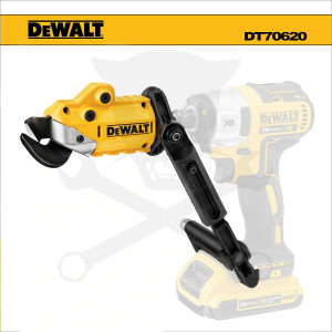 Lemezolló adapter akkumulátoros géphez 1,3 mm 360° Dewalt
