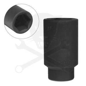 Légkulcsfej 1/2" 6 l.h. 24-es Genius