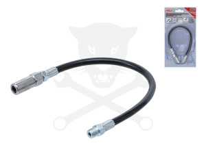 Zsírzócső 30 cm-es M10x1.0-es külső menettel + zsírzófej - BGS