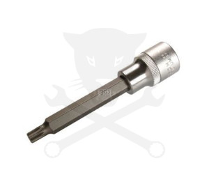 Rátűzőkulcs - crowa+bit 1/2" XZN - Spline M14 x 100 mm BGS