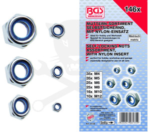 Önzáró anya készlet 146 részes