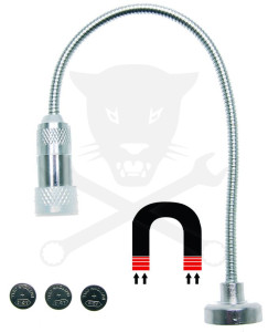 Szerelőlámpa LED 01 ledes flexibilis + mágneses