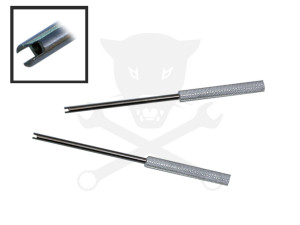 Szelep be- és kiszerelő 2 db-os készlet