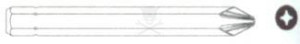 Bit üthető Jonnesway hosszú 5/16" PH3