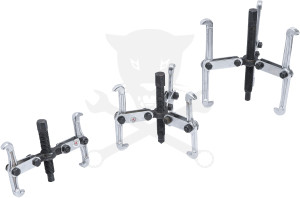 Csapágylehúzó készlet 2 és 3 körmös, 3 részes - Kraftmann