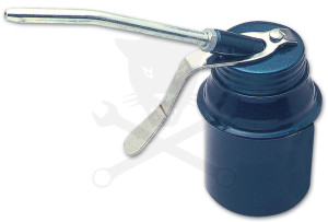 Olajzó kanna, fém 125 ml - fix csővel - Laser