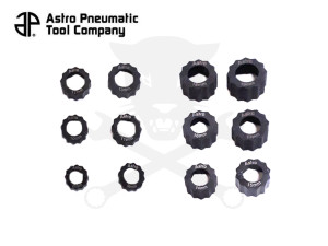 Csavarkiszedő adapter készlet 65%-ig sérült, lesarkalt csavarhoz 8-19 mm