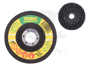 Tisztítókorong - Négertárcsa sarokcsiszolóhoz 115 x 22.2 mm (YRK-245-3800K)