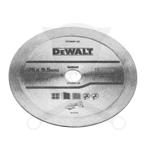 Vágókorong 76 mm gyémánttárcsa csempe dekopírfűrész - Dewalt -