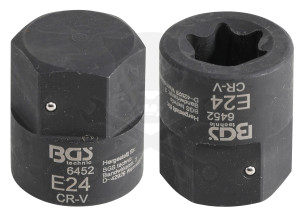 Bit belső torx - teherautós - E24 MAN - féknyereg szereléshez - BGS