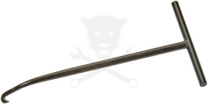 Rugó beakasztó szerelőkampó BGS