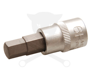 Rátűzőkulcs - crowa+bit 3/8" imbusz 09 mm