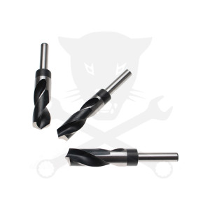 Csigafúró készlet HSS 22-24-25 mm 3 db-os - csökkentett szár:13 mm - BGS