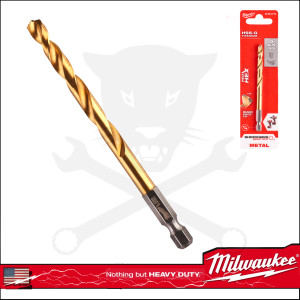 Csigafúró készlet HSS-G TiN 6.5 mm 1 db 1/4" RED HEX Milwaukee