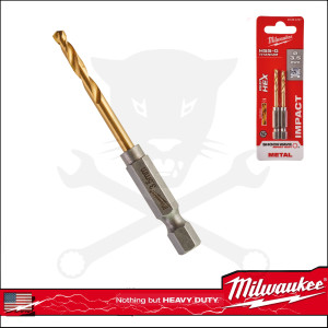 Csigafúró készlet HSS-G TiN 3.5 mm 2 db 1/4" RED HEX Milwaukee