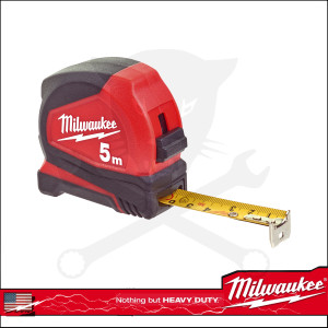 Mérőszalag 5 m x 19 mm gumírozott Pro Kompakt - Milwaukee