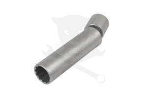 Gyertyakulcs 14 mm 3/8" csuklós spec. kivitel - BMW 1-3-5 széria N43B