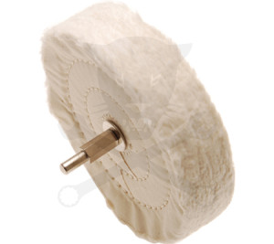 Polírozó korong átm.125x22 mm - 6-os csappal - BGS