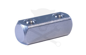 Racsnis hajtókarhoz négyszög, áttolós, kocka-nudli 1/2" 38 mm