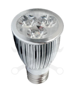 Izzó LED spot 6 W hideg fehér 75/50 mm E27 ELMARK