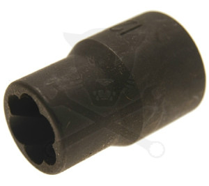 Csavarkiszedő készletből 10-es fej 1/2"