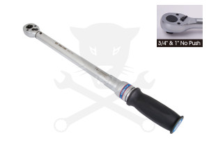 Nyomatékkulcs 060-340 Nm 1/2" - kalibrálva - King Tony