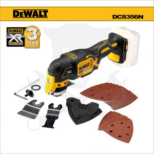 Multifunkciós oszcillálógép, akkus 18 V 3,2" - akku nélkül - Dewalt