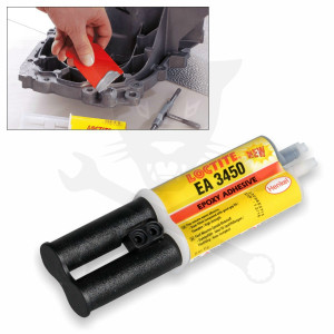 Loctite folyékony fém, kétkomponensű - 25 ml 43 g (LOC3450/25)