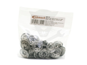 Fém rögzítő alátét készlet 50db D=29,9x5,0 mm -hővédő lemez- VAG