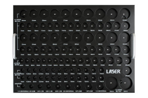 Dugókulcs tartó tálca - fiókba helyezhető - crowafej rendező 105 hely