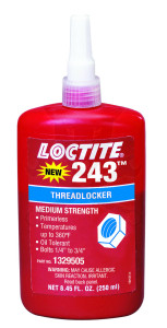 Loctite csavarrögzítő 243 - kék - 250 ml