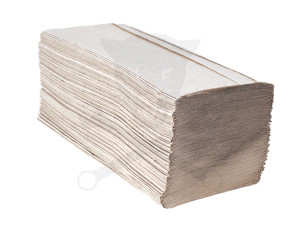 Papírtörlő "V" hajtogatott kéztörlő 250 lap / csomag