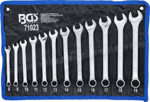 Csillag-villáskulcs készlet 12 db-os 8 - 19 mm - BGS
