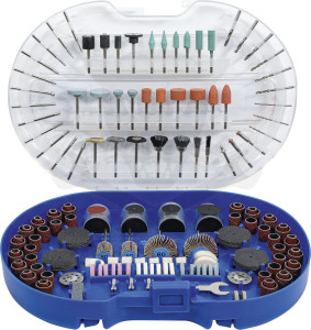 Csiszoló és maró készlet, precíziós - 315 részes - BGS